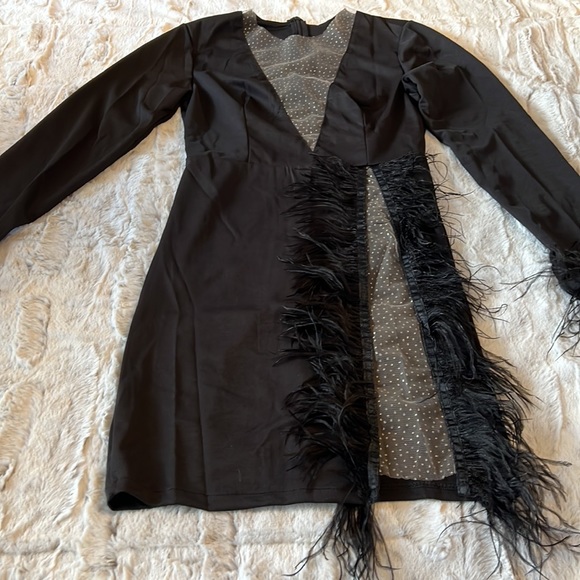 Sexy glitter, black dress. Size small - Picture 5 of 7